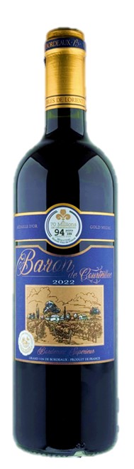 バロン・ド・クルテイヤック　ボルドースペリュール　2022
